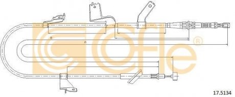 Трос ручника COFLE 17.5134
