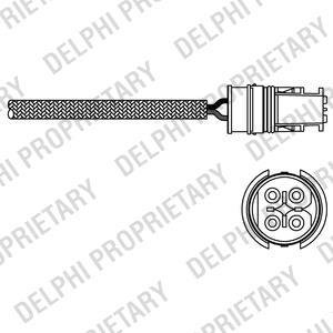 Лямбда-зонд Delphi ES20313-12B1 (фото 1)