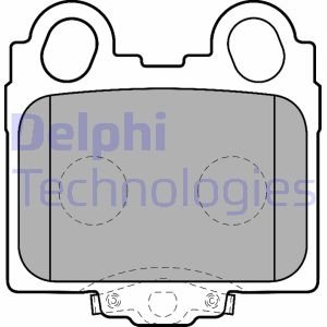 Гальмівні колодки, дискові Delphi LP1510