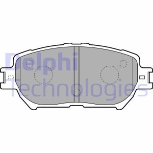 Комплект гальмівних колодок Delphi LP1738