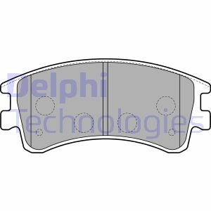Комплект гальмівних колодок Delphi LP1799