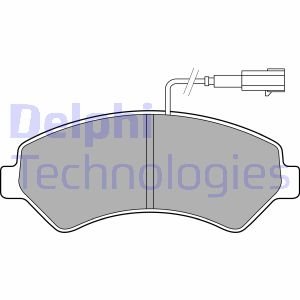 Комплект гальмівних колодок Delphi LP2492