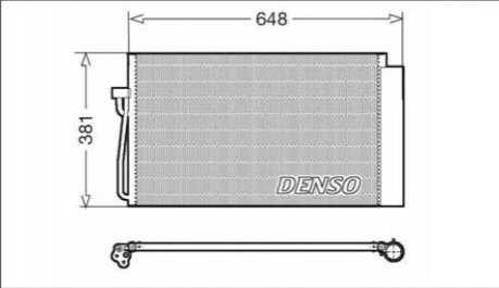 Радіатор кондиціонера DENSO DCN05017