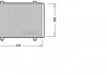 Радіатор кондиціонера DENSO DCN23003 (фото 1)