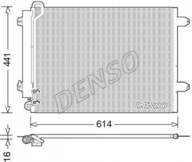 Радіатор кондиціонера DENSO DCN32008