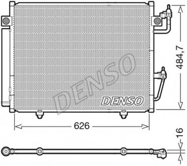 Радіатор кондиціонера DENSO DCN45009