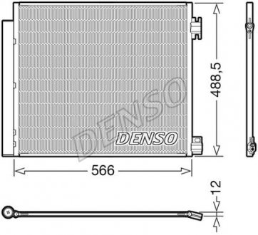 Радіатор кондиціонера DENSO DCN46026