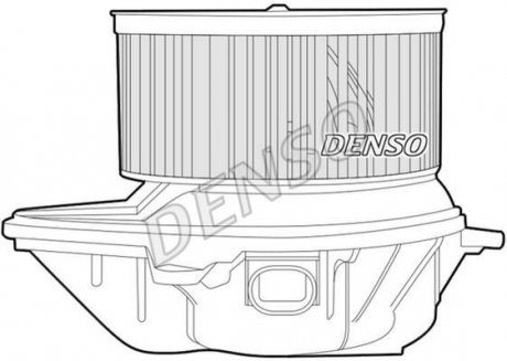 Вентилятор салона DENSO DEA23007