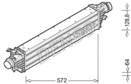 Інтеркулер DENSO DIT20006