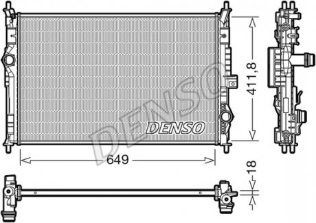 Радіатор основний DENSO DRM21103