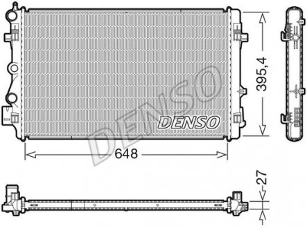 Радіатор основний DENSO DRM32051 (фото 1)