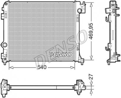 Радіатор основний DENSO DRM46065