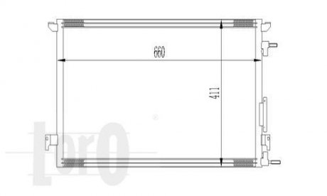 Радіатор кондиціонера SIGNUM/VECTRA C/CROMA 1.8i/1.6i/1.8i 02- DEPO 037-016-0013