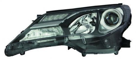 TO RAV4 13- Фара перед.лів. HB3/HB3/LED, авт., чорн.відбівач [] DEPO 212-11W1L-LDEM2