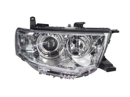 Фара права H11/HB3, авт./мех.рег., Pajero Sport 09- [] DEPO 214-1197R-LD-EM