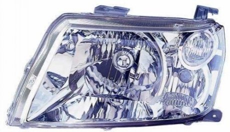 Фара ліва H4, 1.6, 3-дв. елек./мех.рег. [] DEPO 218-1136L-LD-EM