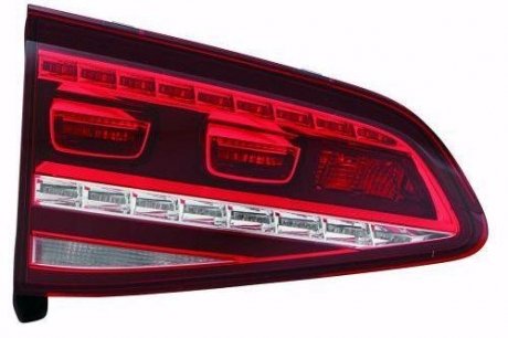 VW GO7 ліхтарь зад.лів. внутр. + патрон., LED, версия GTI/GTD DEPO 441-1341L-LD-WE