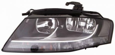 Фара права H7/H7 w LED, автом. рег., с мотором, 08-11 [] DEPO 446-1121RMLDEM2