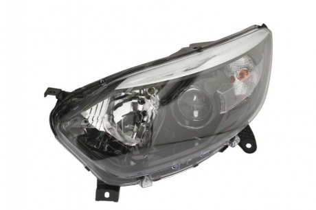 RT CAP Фара перед.лів. H1/H1, авт., + моторчик, черна рамка [] DEPO 551-1199LMLDEM2