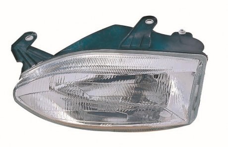 Фара лів. H4, автомат. регул. 6/98-2/01 [] DEPO 661-1125L-LD-EM
