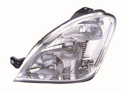 Фара ліва H7/H1/H1 з поворотом елек.рег.без моторчика [] DEPO 663-1107L-LD-EM