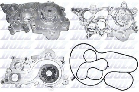 Помпа AUDI/SEAT/SKODA/VW A3/Leon/Octavia/Golf "1,0-1,6 "12>> DOLZ A234