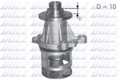 Водяний насос BMW 3 E36/E46/5 E34 89-07 DOLZ B216