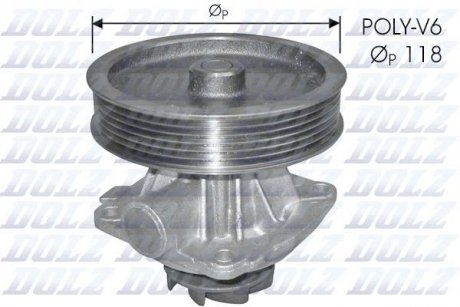 Насос системи охолодження DOLZ S225