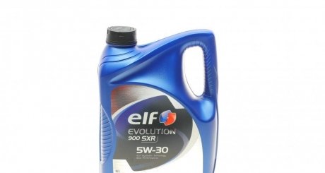 Олива 5W30 Evolution 900 SXR (5L) (457859) (ACEA A5/B5/API SM/CF/RN 0700/RN 0710) ELF 217558