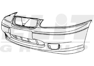 Панель передня (-A/C) 5/05- ELIT 9507 200