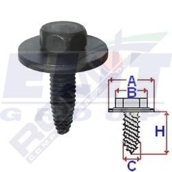 Болт в мотор.отсеке (к-т:5 шт) ELIT C60615