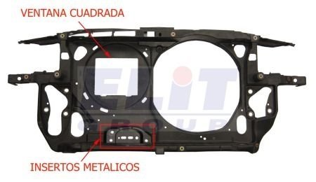 VW B5 11/00-2/05 Панель передня 5/6 цилин. [O.E. 3B0805594 AP/BH/BB] ELIT KH9539 204