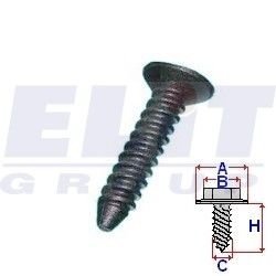 Заклепка в мотор.отсеке [85-96] (к-т:10 шт) размер:A = 7,5mm/C = 3,9mm/H = 20,9mm ELIT R 41298Z