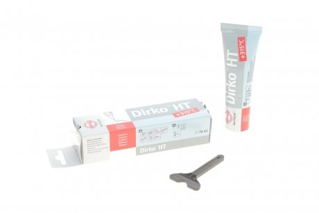 Герметик Dirko HT (-60°C +315°C) 70Ml (сірий) ELRING 036.164