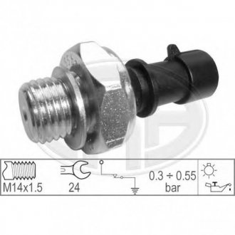 Датчик давления масла DAEWOO LANOS 1.5,1.6, LACETTI 1.6,1.8 ERA 330364