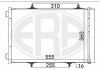 Радіатор кондиціонера ERA 667025 (фото 2)