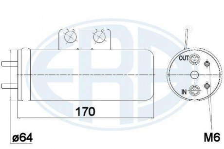Осушувач кондиціонера ERA 668001