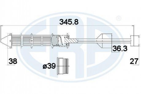 Осушувач кондиціонера ERA 668014