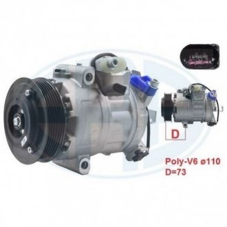 Компресор кондиціонера ERA 670022