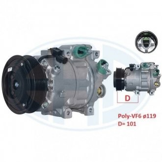 Компресор кондиціонера ERA 670037