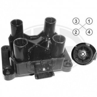 Катушка зажигания ВАЗ 2110, 111, 112, KALINA, NIVA ERA 880373A