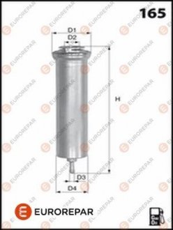 E:DIESEL FILTER EUROREPAR 1643625280