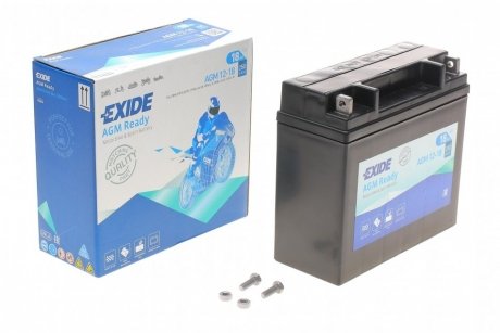 Акумулятор 18Ah 250A EXIDE AGM12-18