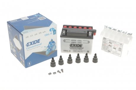 Акумулятор 4Ah 50A YB4L-B = EXIDE EB4L-B