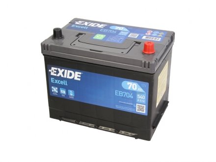 Акумулятор EXIDE EB704 (фото 1)