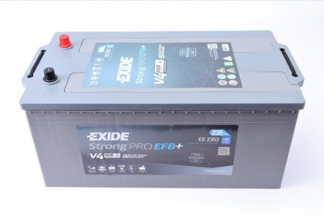 Акумуляторна батарея 235Ah/1200A (518x279x240/+L/B00) (EFB+) StrongPRO HVR EXIDE EE2353