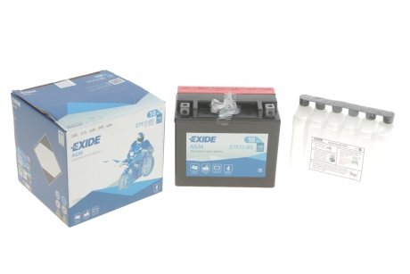 Акумулятор сухозаряджений AGM 10Ah 150A YTX12-BS = EXIDE ETX12-BS