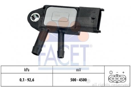 Датчик абсолютного тиску (MAP) FACET 10.3292