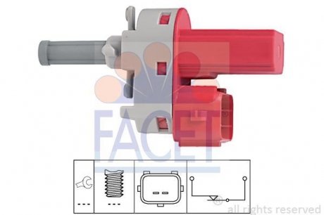 Датчик ввімкнення стоп-сигналу FACET 7.1171