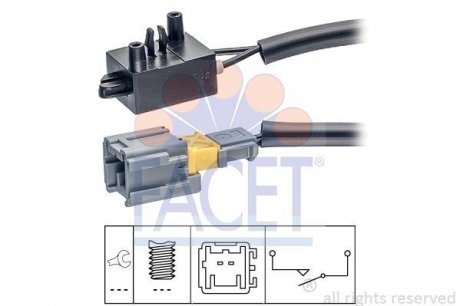 Датчик ввімкнення стоп-сигналу FACET 7.1210